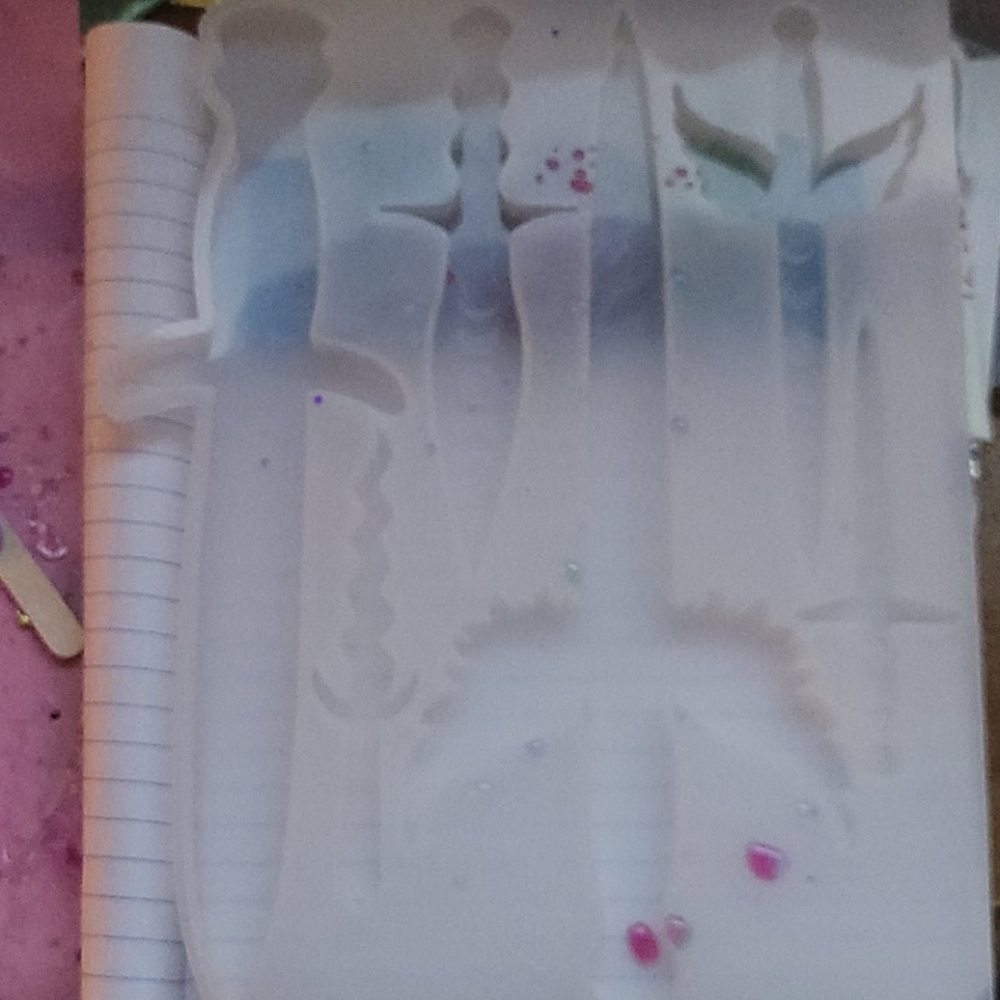 Sword resin mold- molds are not for sell